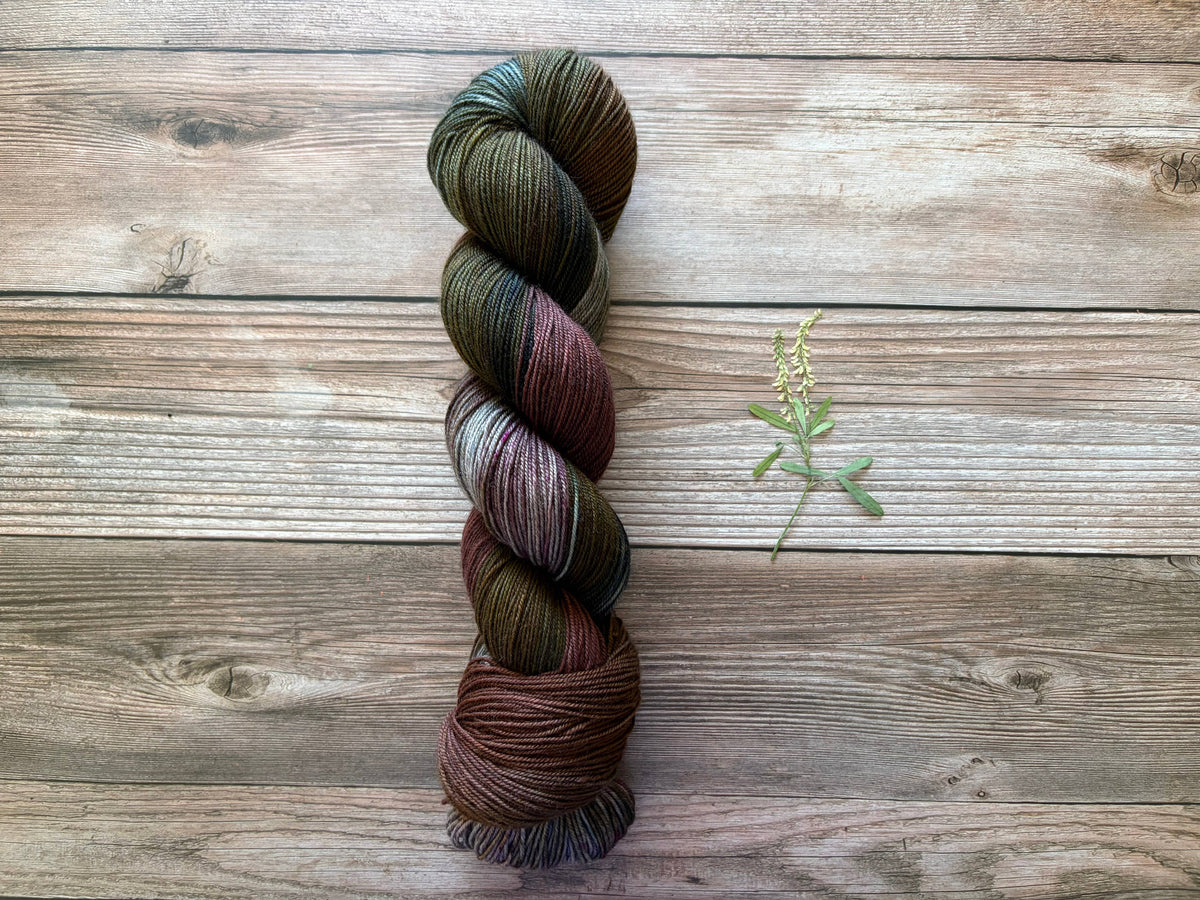 Sequoia | Yak Blend Hand Dyed Yarn
