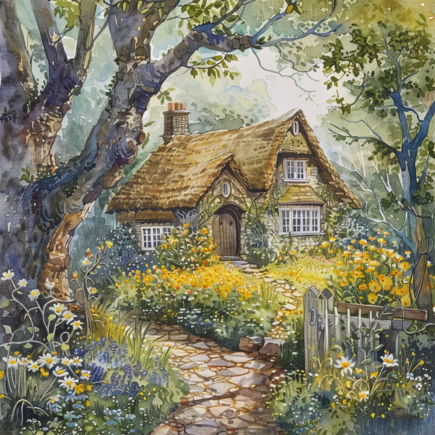 Cottage Notecards