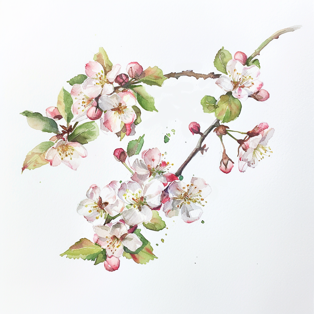 Spring Trees Notecards