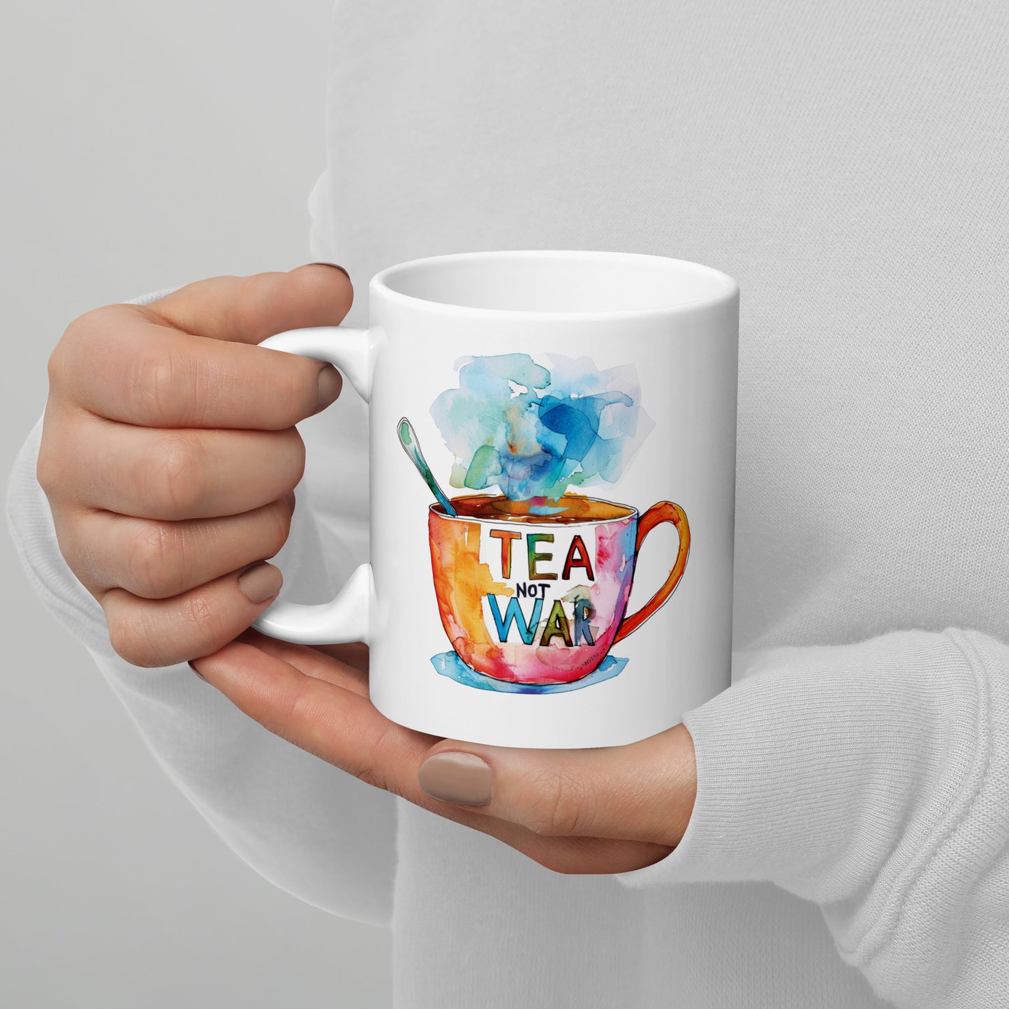 Make Tea Not War Mug