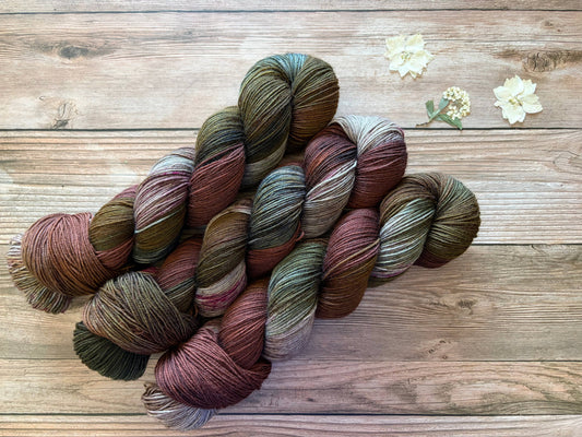Sequoia | Yak Blend Hand Dyed Yarn