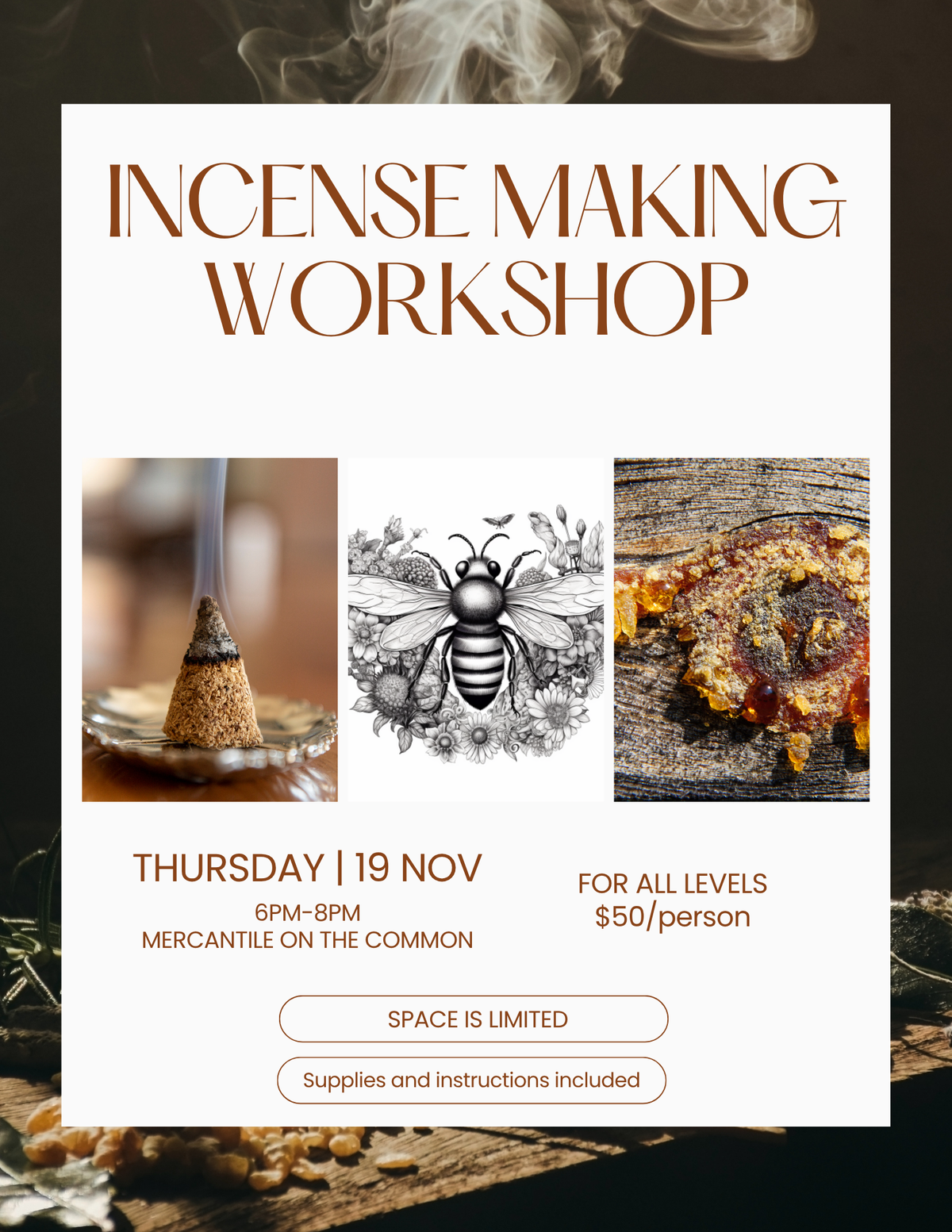 FolkSchool Workshop: Incense Making