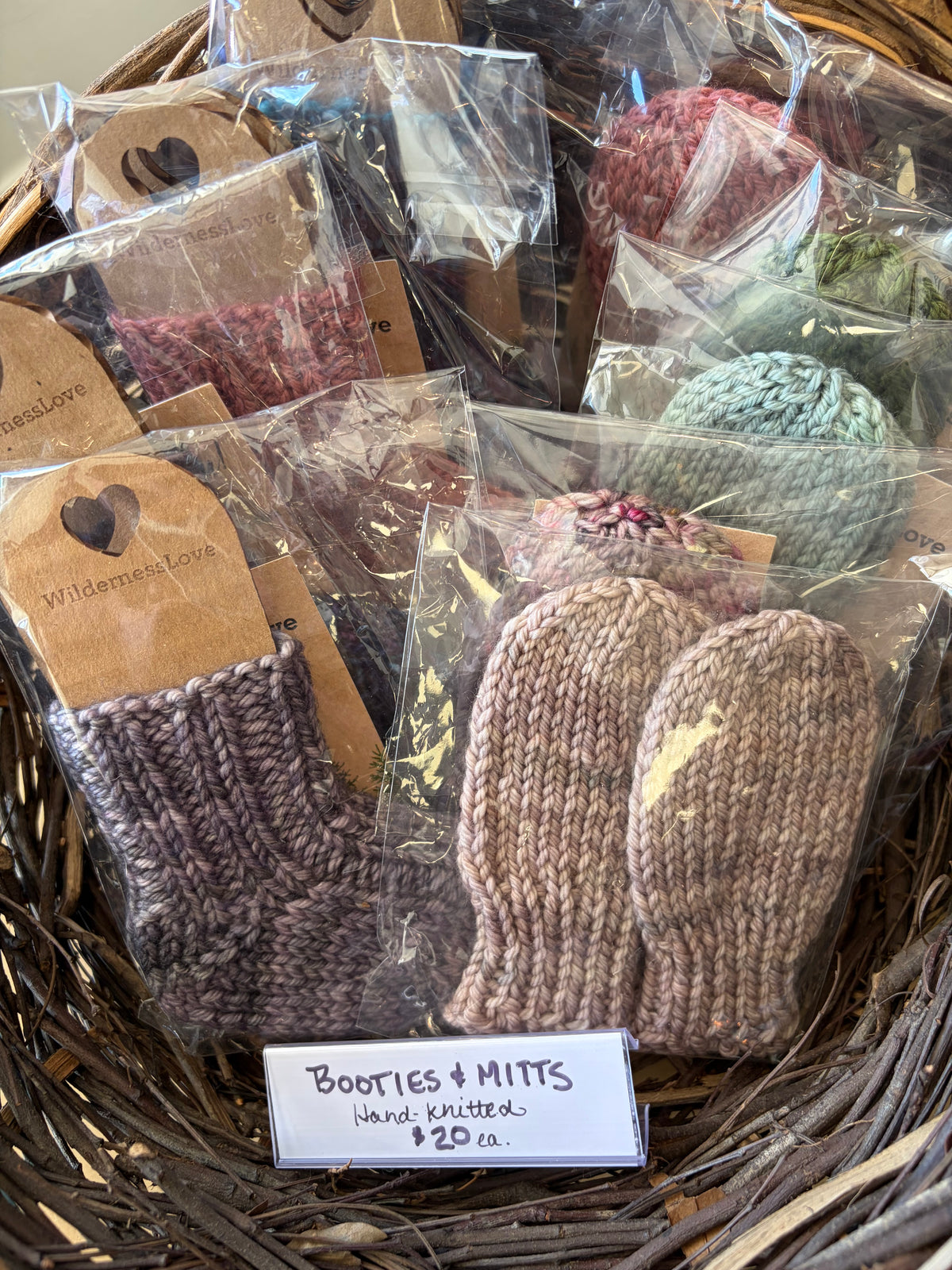 Hand Knitted Booties