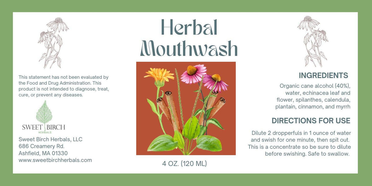 Mouthwash - Herbal Concentrate