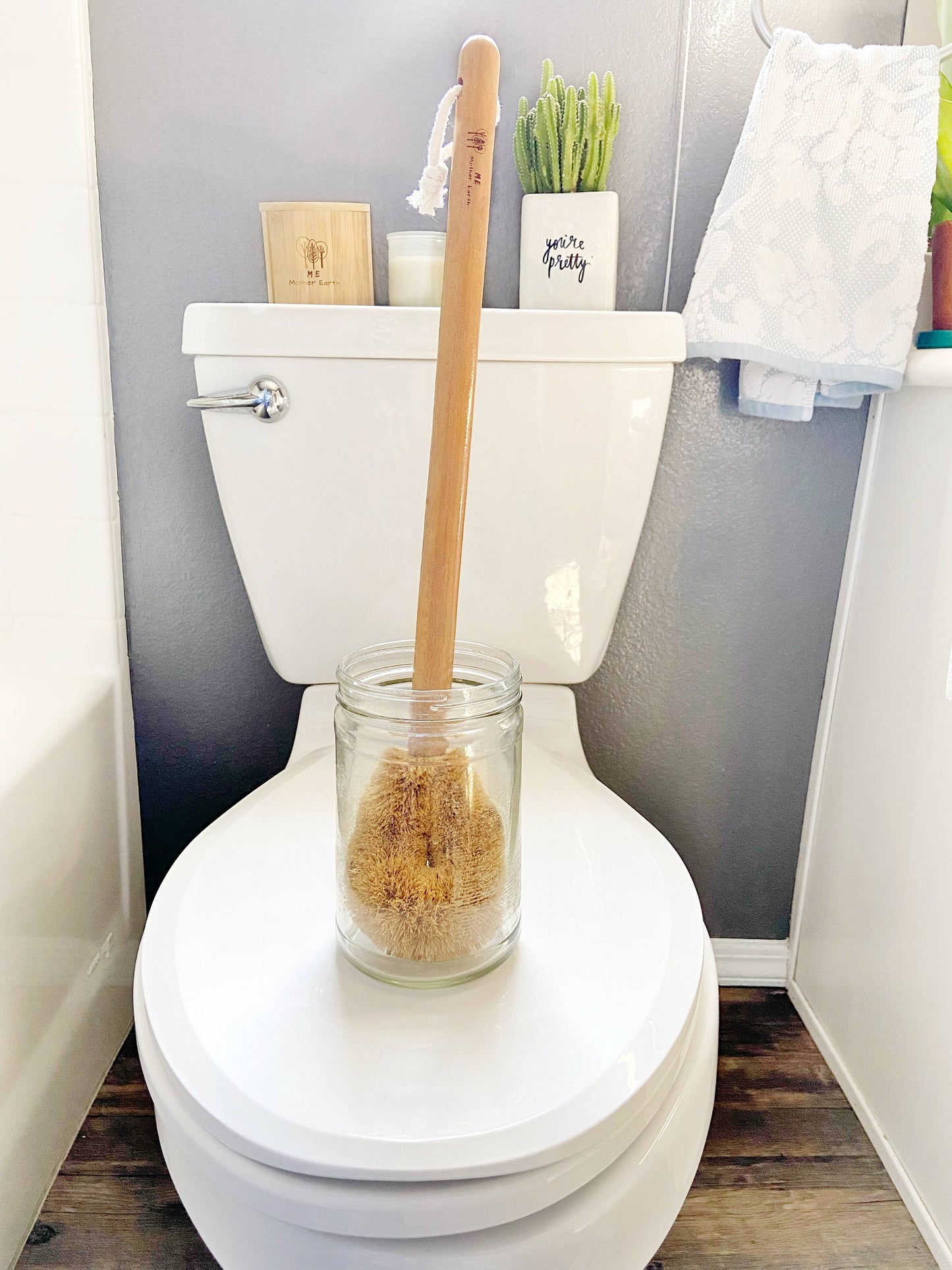 Coconut Toilet Brush | Zero Waste Cleaning Supplies
