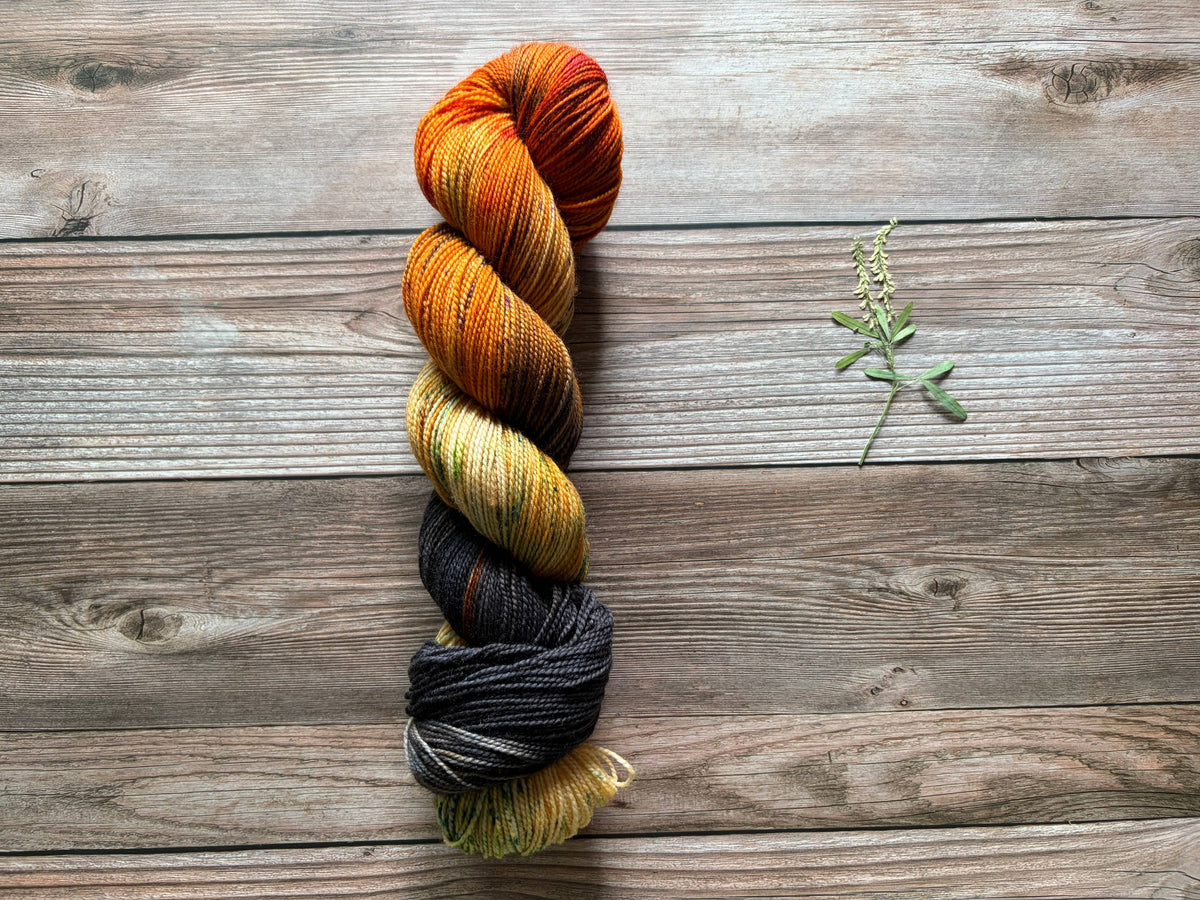 The Pumpkin King | Hand Dyed Yarn