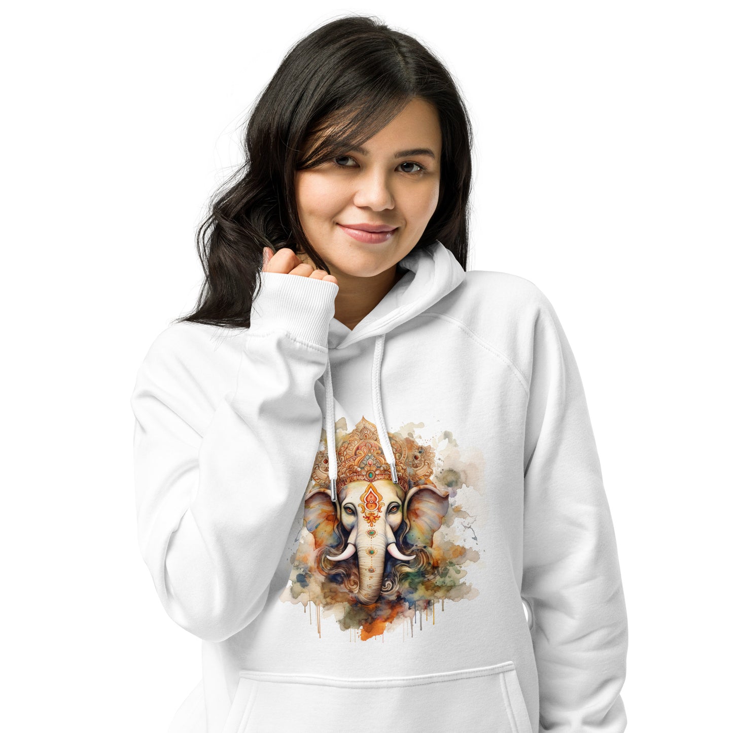 Lord Ganesha Unisex Eco Hoodie