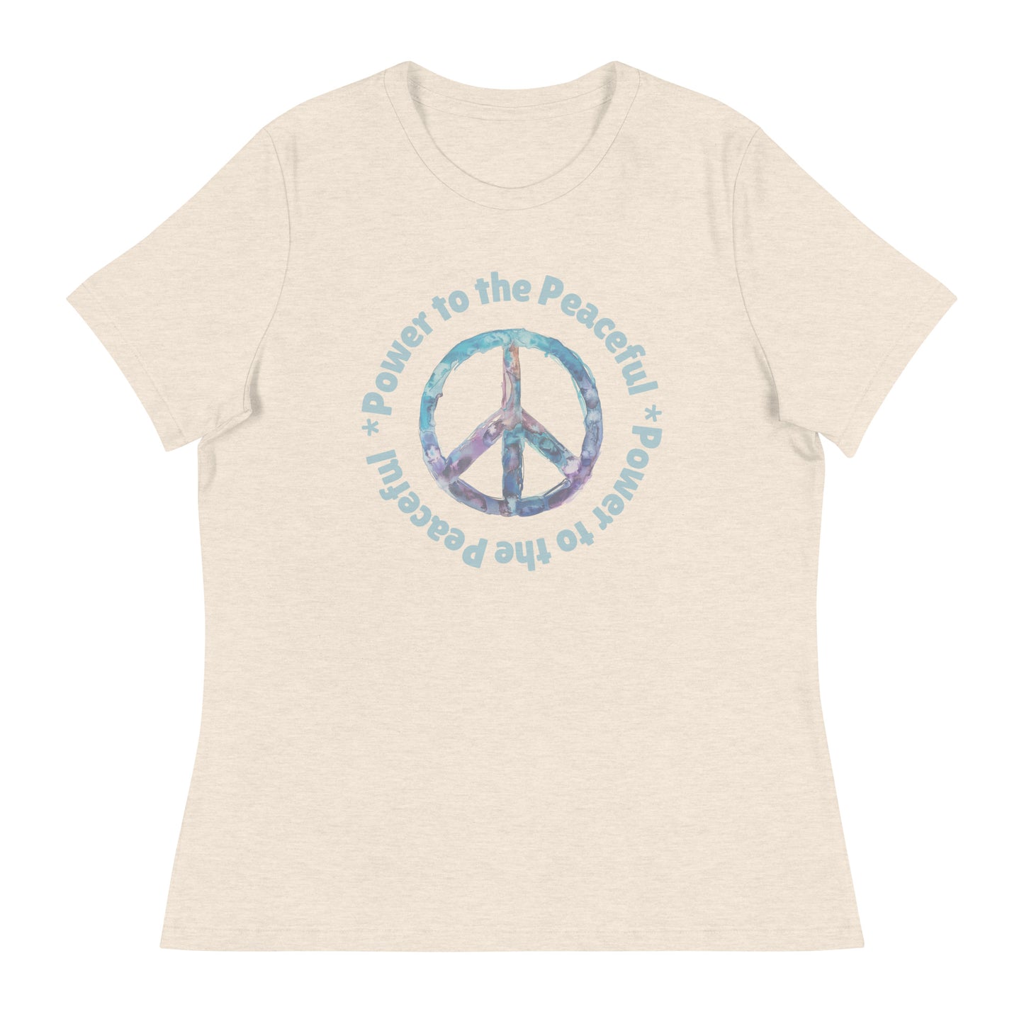 Power to the Peaceful Women's Tee