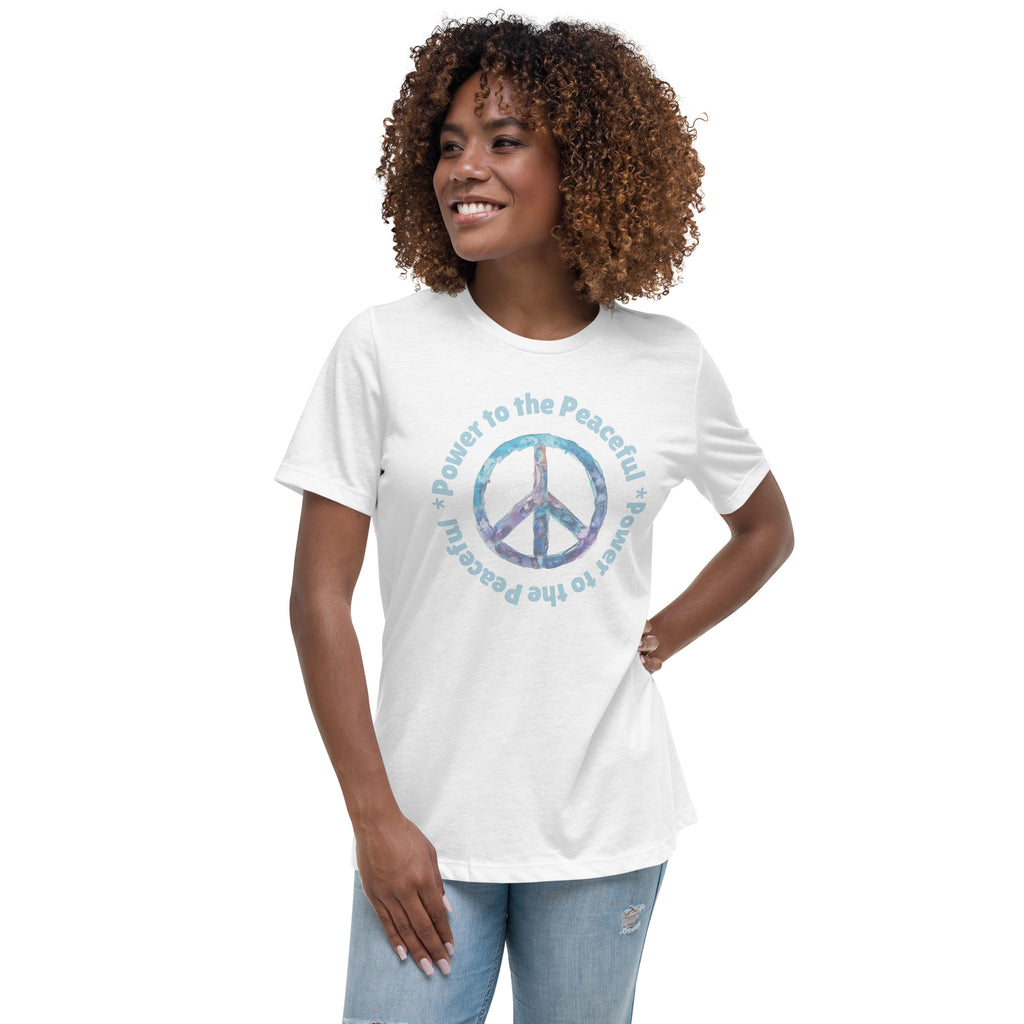 Power to the Peaceful Women's Tee