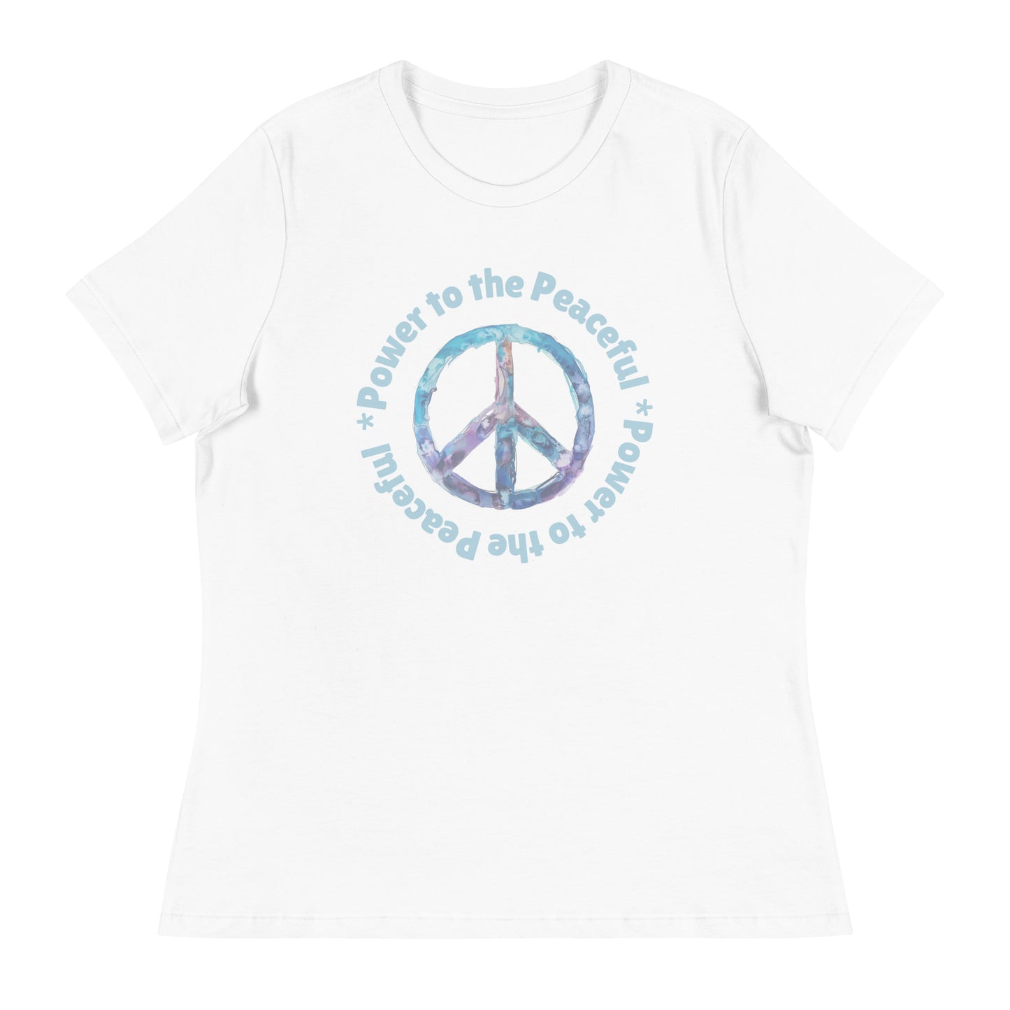Power to the Peaceful Women's Tee