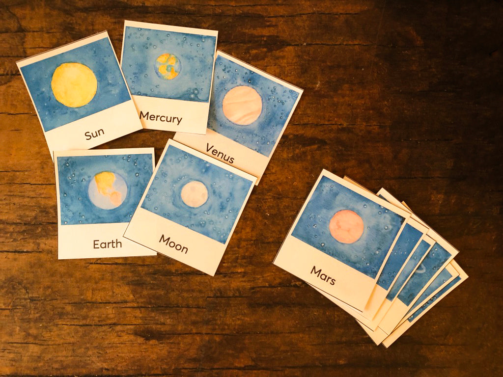 Solar System 3-Part Cards